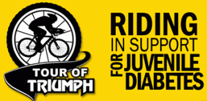 Tour of Triumph - riding in support for juvenile diabetes